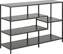 Regał Seaford V czarny