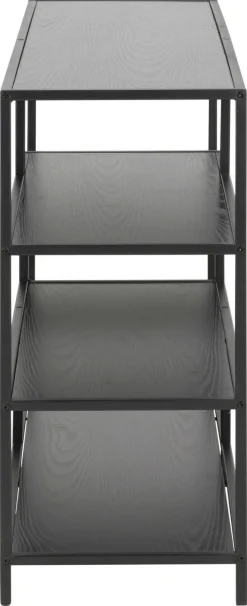 Regał Seaford V czarny