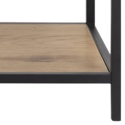 Regał Seaford XIV dąb/czarny