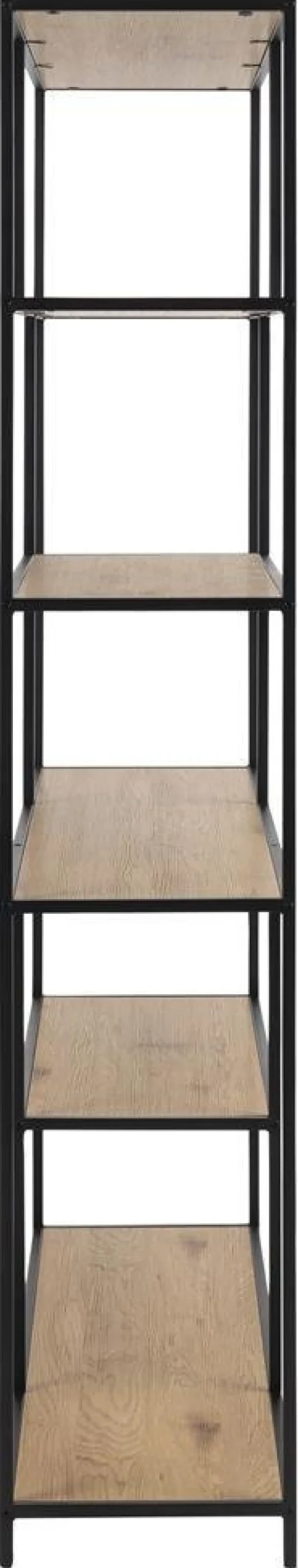 Regał Seaford XIV dąb/czarny