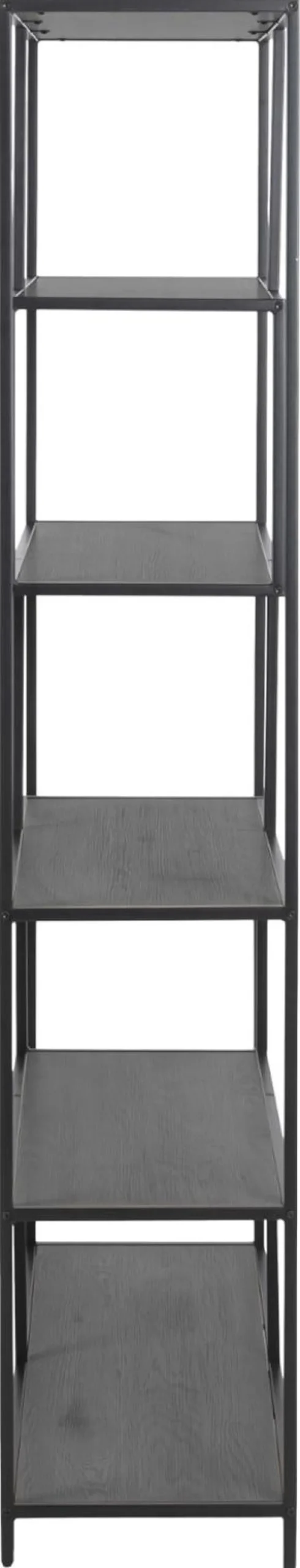 Regał Seaford XV czarny