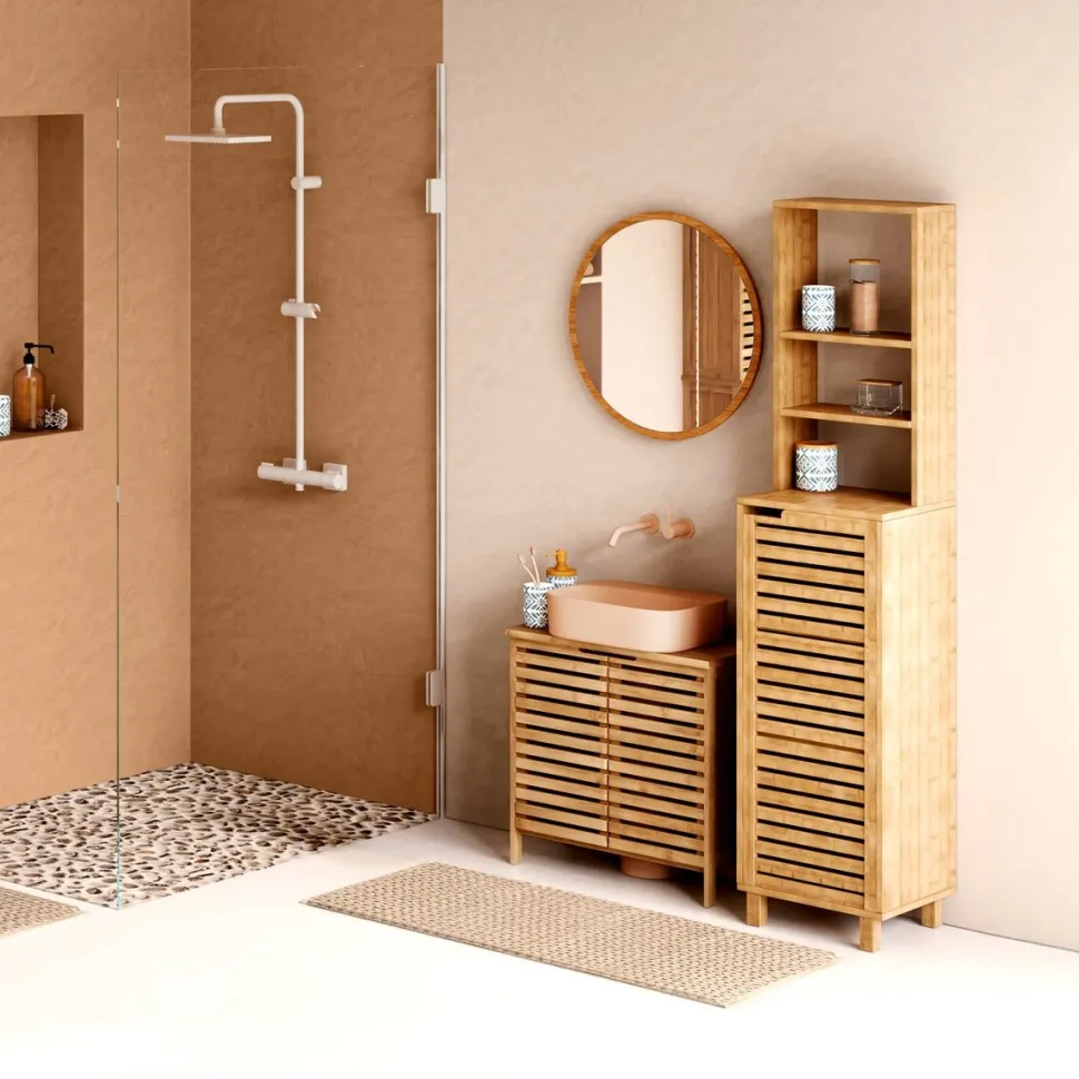 Regał Sicela bambusowy