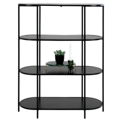 Regał Vita owalny czarny