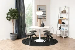 Regał Wally II Biały/Biały