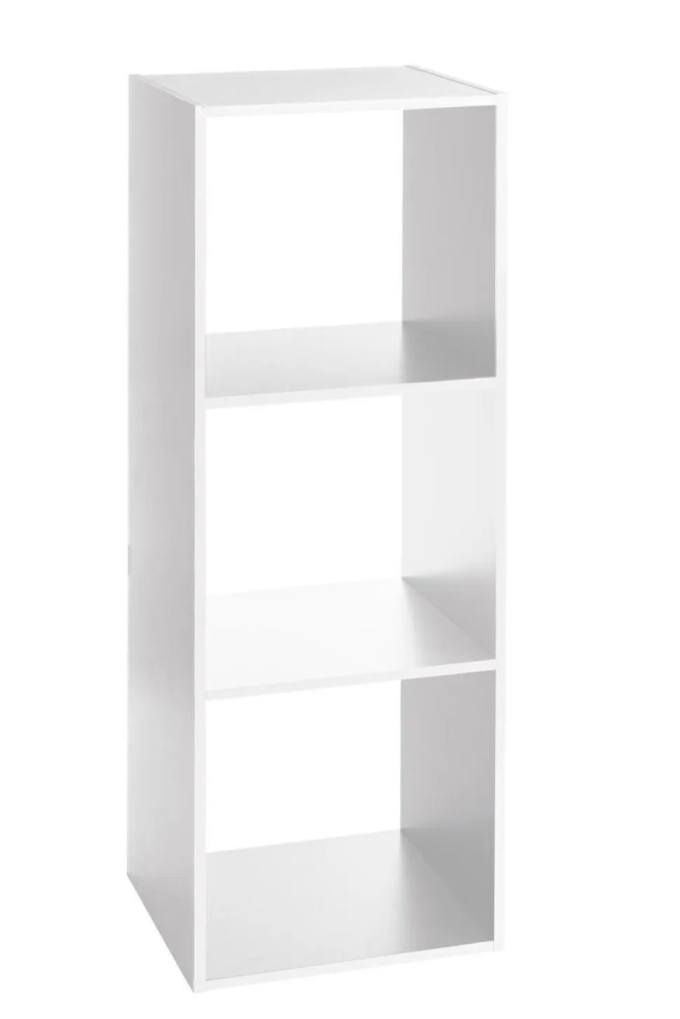 Regał z 3 półkami Kali biały