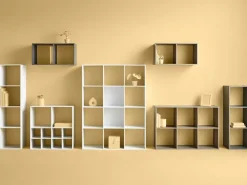 Regał z 3 półkami Kali biały