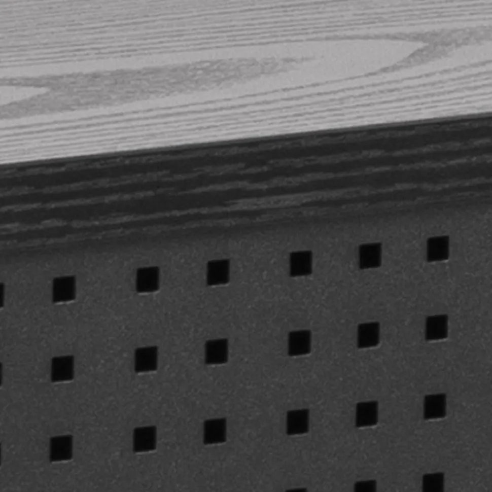 Regał z szafką Angus czarny