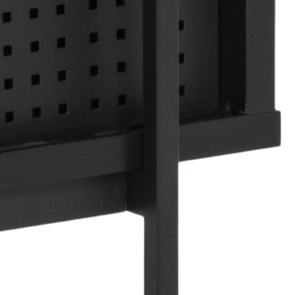 Regał z szafką Angus czarny