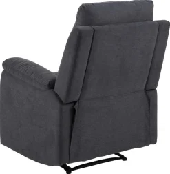 Rozkładany fotel recliner Sabia szary