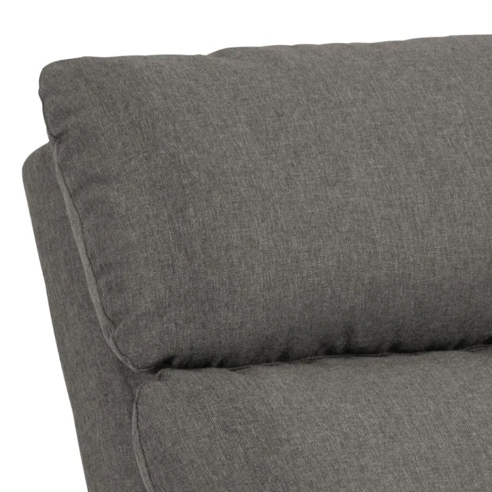 Rozkładany fotel recliner Mikkeli szary