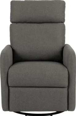 Rozkładany fotel recliner Mikkeli szary