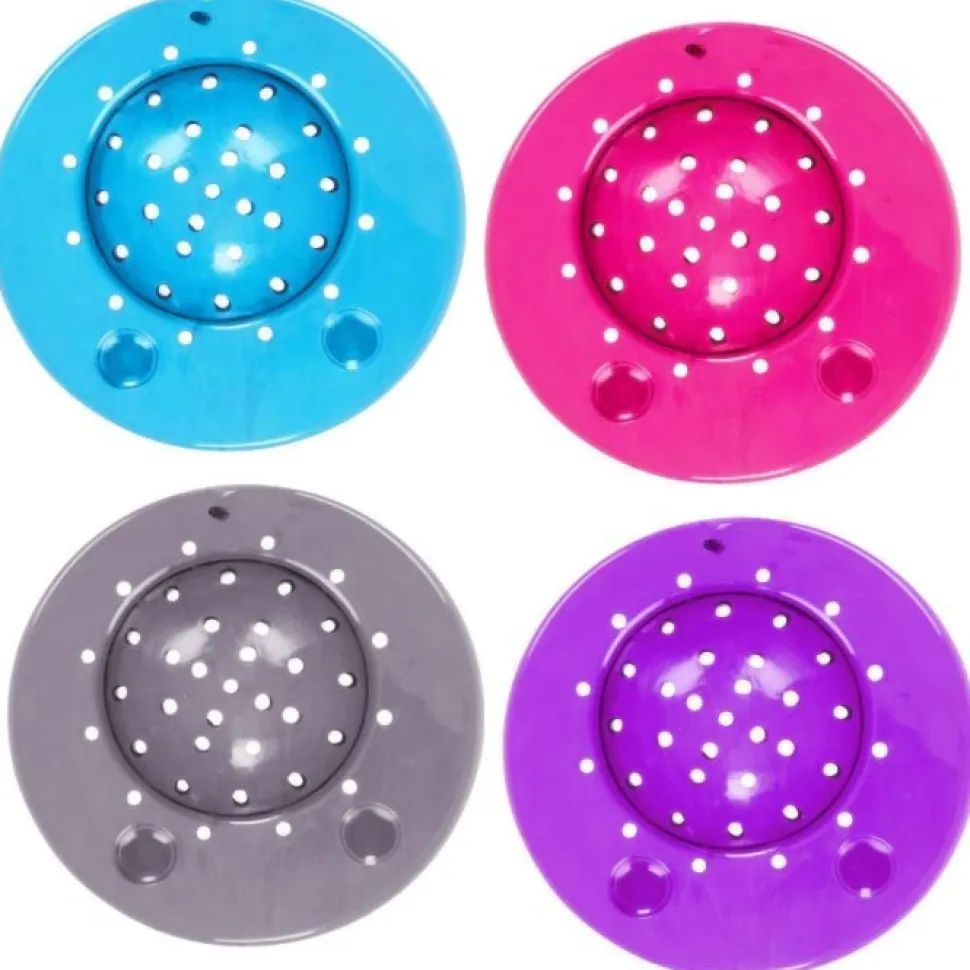 Silikonowa nakładka chroniąca odpływ fioletowa