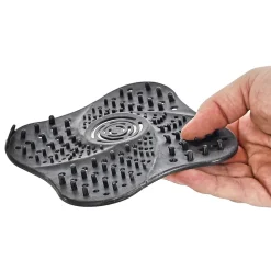 Silikonowe sitko do umywalki czarne