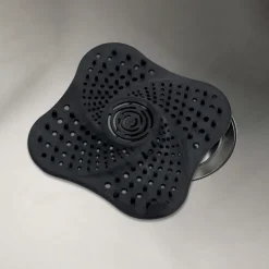 Silikonowe sitko do umywalki czarne