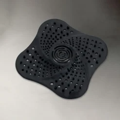 Silikonowe sitko do umywalki czarne