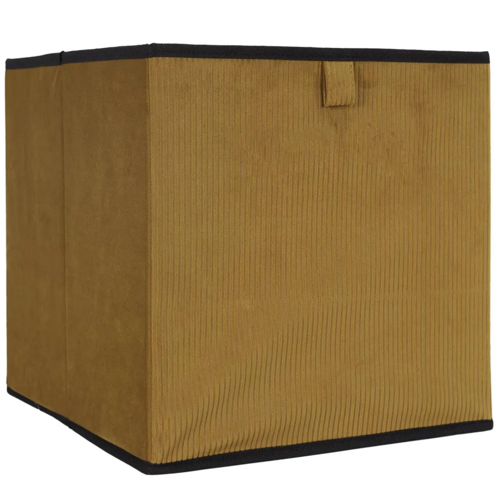 Składany pojemnik do przechowywania Giulia musztardowy