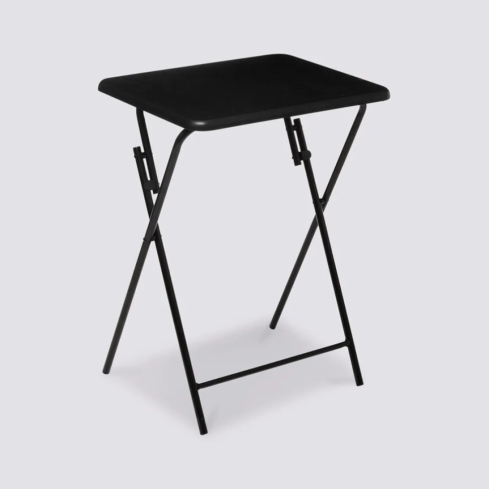 Składany stolik 48x38cm czarny