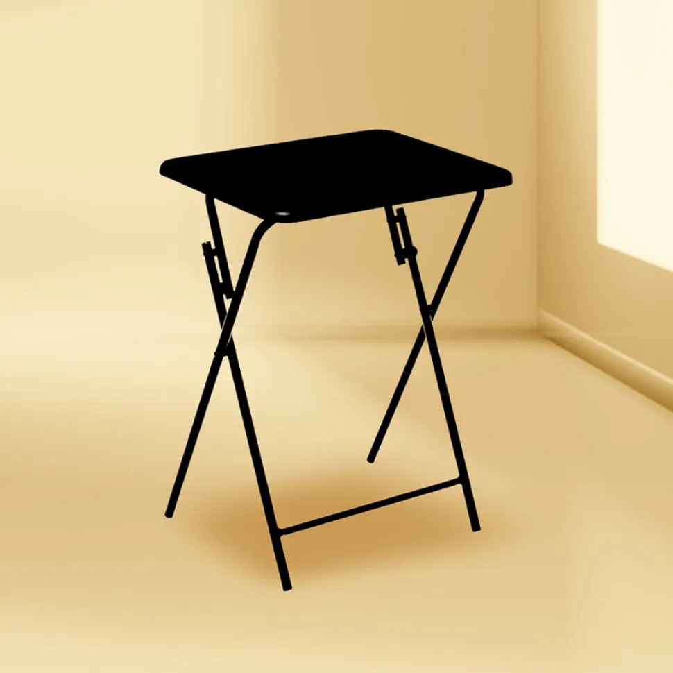 Składany stolik 48x38cm czarny