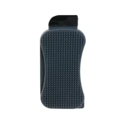 Skrobak z gąbką silikonowy szary