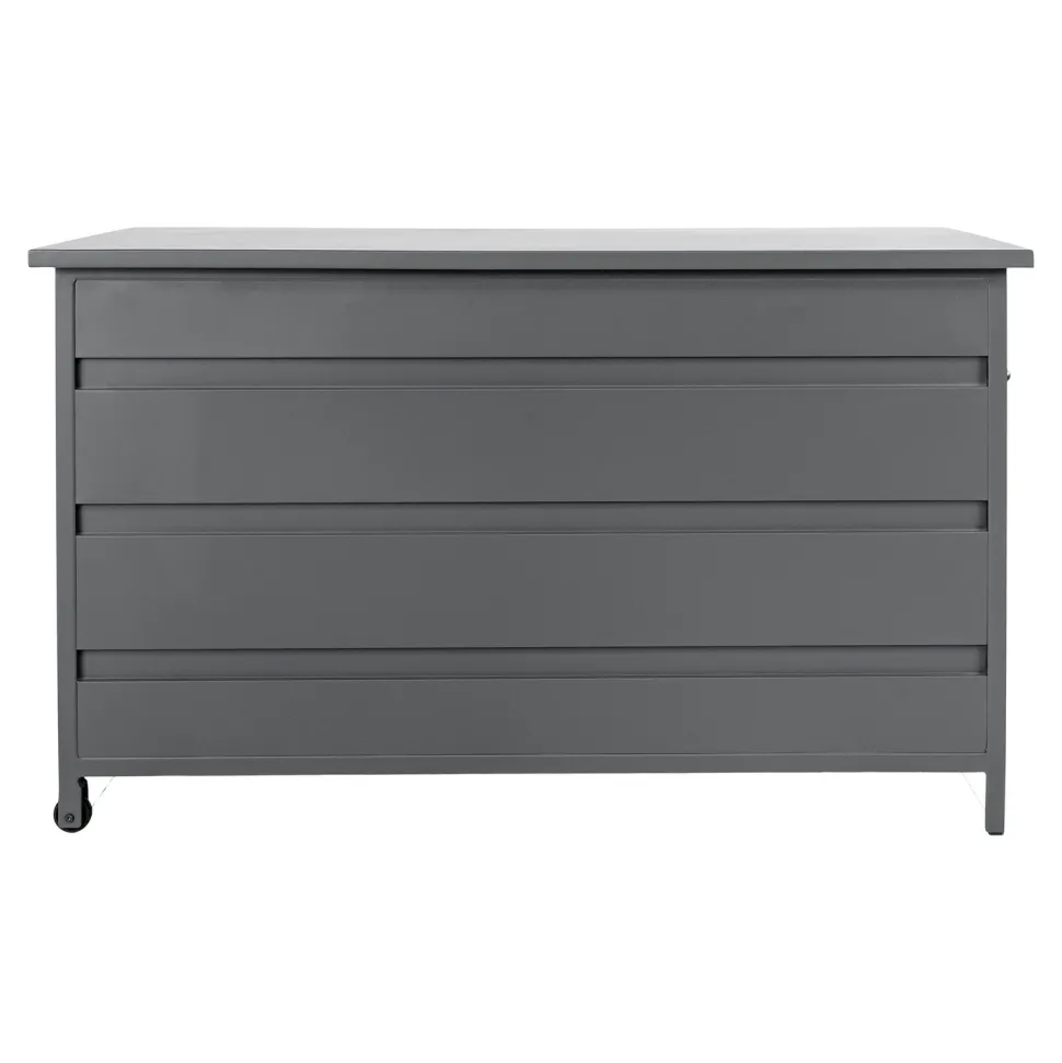 Skrzynia ogrodowa Cassis 650L szara