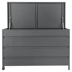 Skrzynia ogrodowa Cassis 650L szara