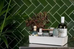 Skrzynka biokompozytowa na młynki, biała