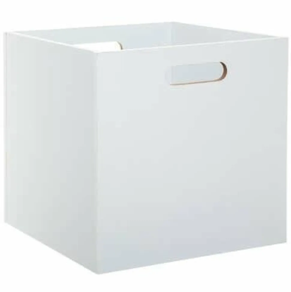 Skrzynka/ pudełko do regału biała