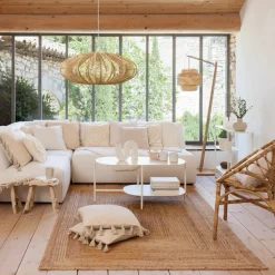 Sofa 2 osobowa Kiona biała boucle