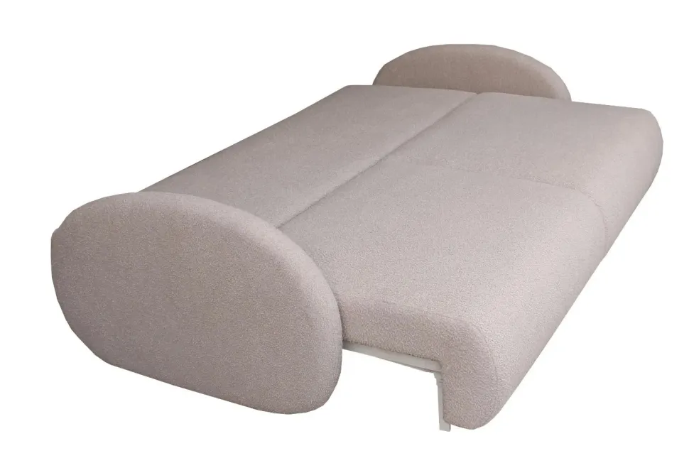 Sofa Andi z funkcją spania brązowa Anthology 05