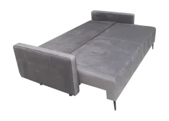 Sofa Arosa z funkcją spania szara ciemna