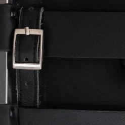 Sofa BA2 2 osobowa, czarna skóra inspirowana Barcelona