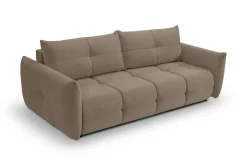 Sofa Bode z funkcją spania brązowa Wind   11