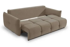 Sofa Bode z funkcją spania brązowa Wind 11