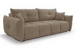 Sofa Bode z funkcją spania brązowa Wind 11