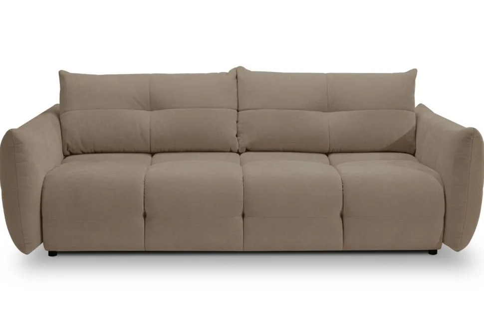 Sofa Bode z funkcją spania brązowa Wind 11