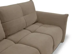 Sofa Bode z funkcją spania brązowa Wind 11