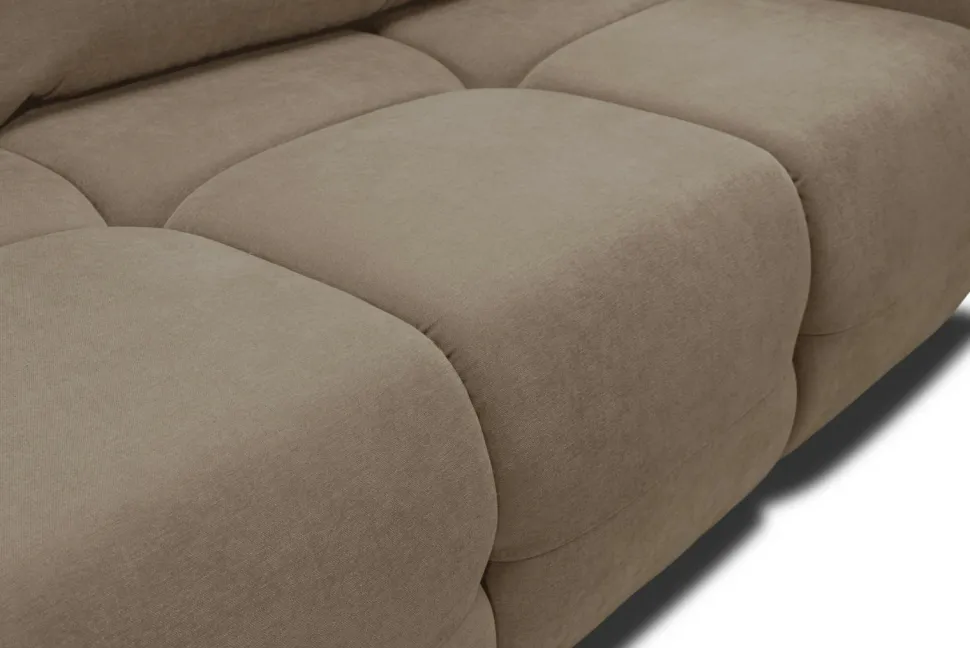 Sofa Bode z funkcją spania brązowa Wind 11