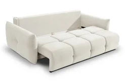 Sofa Bode z funkcją spania biała Wind 2