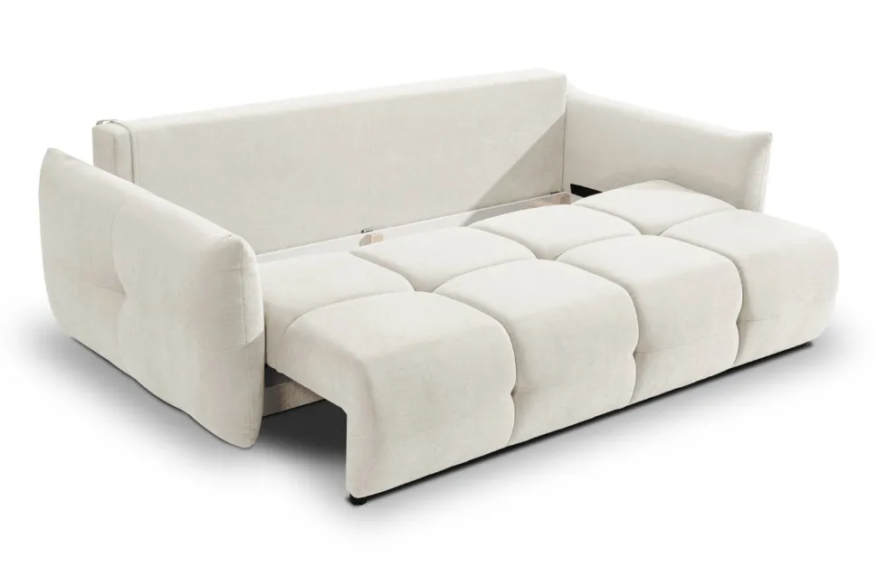 Sofa Bode z funkcją spania biała Wind 2