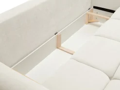 Sofa Bode z funkcją spania biała Wind 2