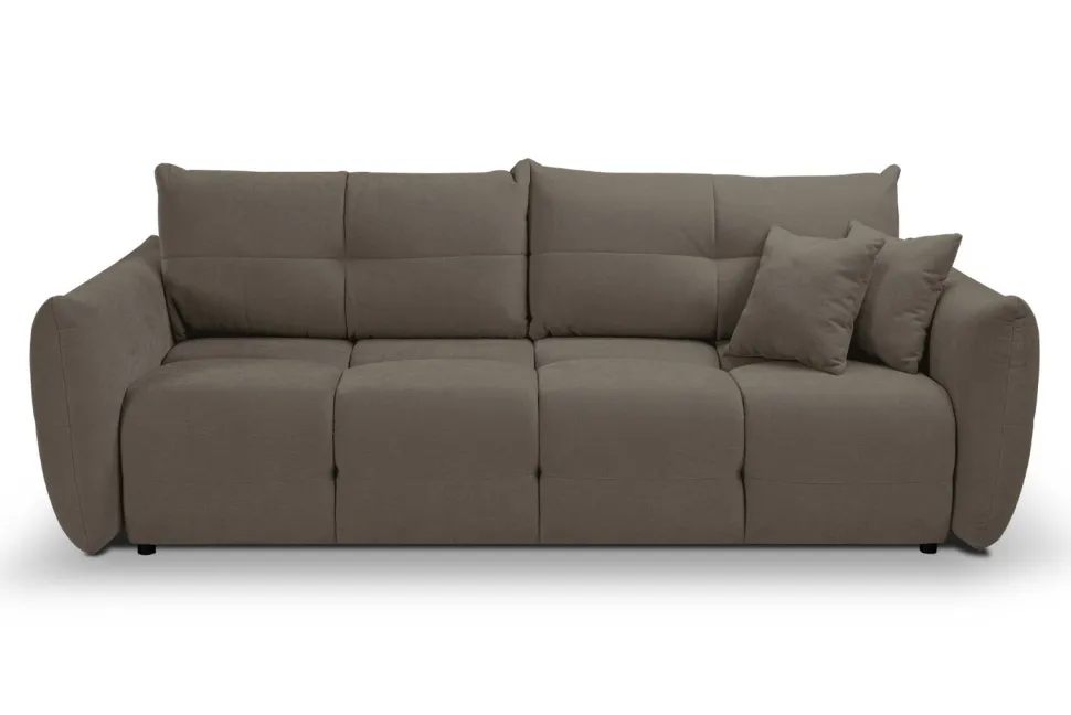 Sofa Bode z funkcją spania brązowo-szara Wind 21