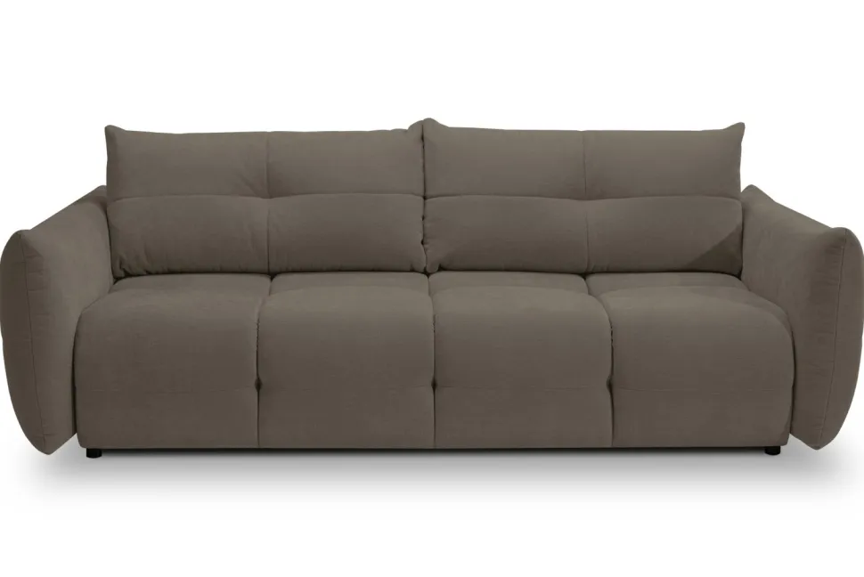Sofa Bode z funkcją spania brązowo-szara Wind 21
