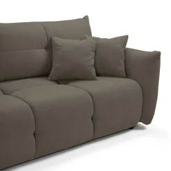 Sofa Bode z funkcją spania brązowo-szara Wind 21