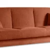 Sofa Corsica z funkcją spania             pomarańczowa Matana 7