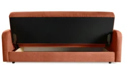 Sofa Corsica z funkcją spania             pomarańczowa Matana 7