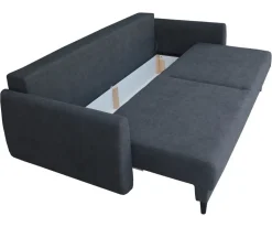 Sofa Forn z funkcją spania grafitowa