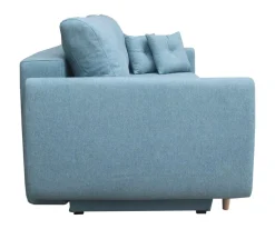 Sofa Forn z funkcją spania niebieska buk
