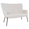 Sofa Glasgow baranek biała