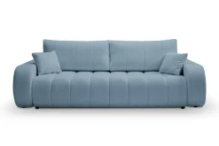 Sofa Hobro z funkcją spania błękitna Lambi 16
