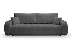 Sofa Hobro z funkcją spania szara ciemna Lambi 12